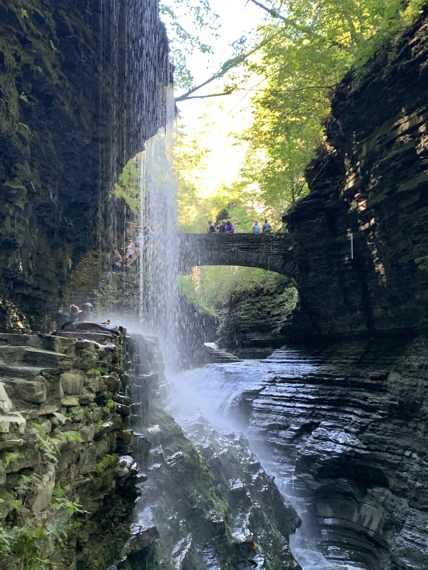 Rainbow Falls Watkins Glen