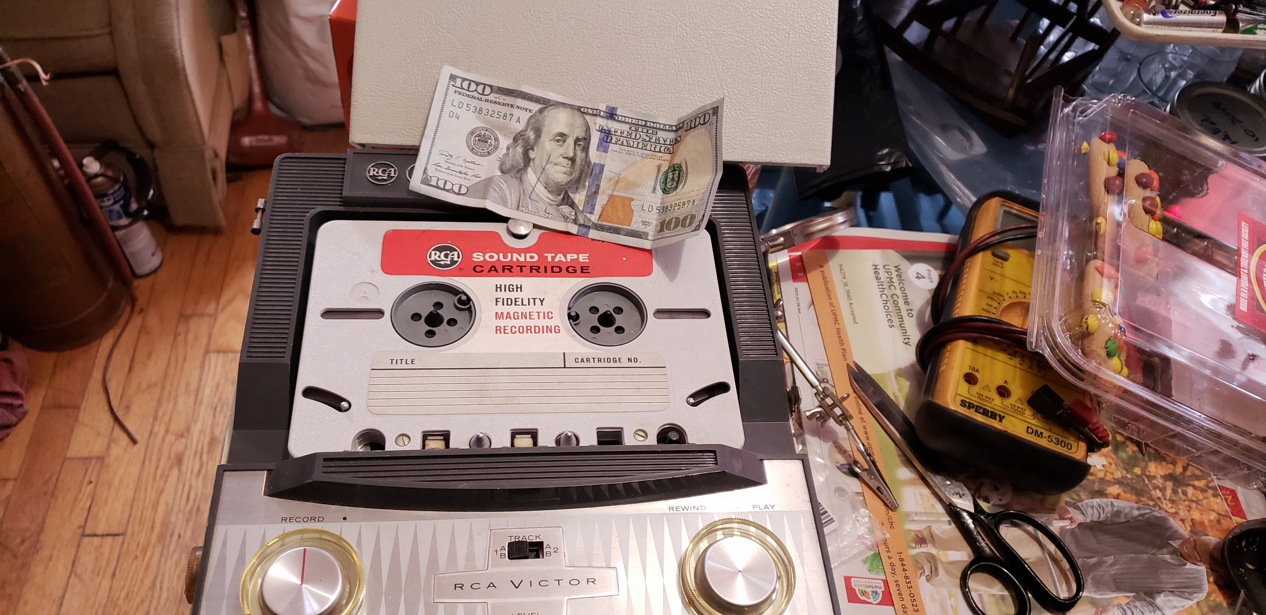 RCA cassette player