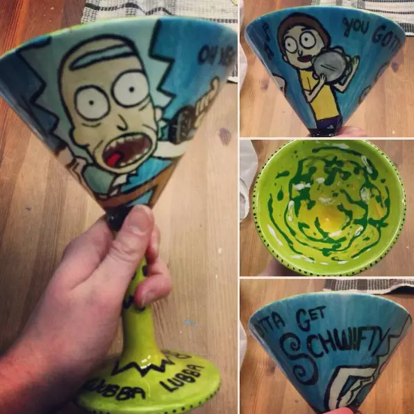 Rick & Morty Martini