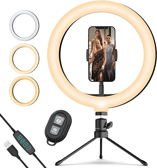 Ring Light w/Cellphone Mount