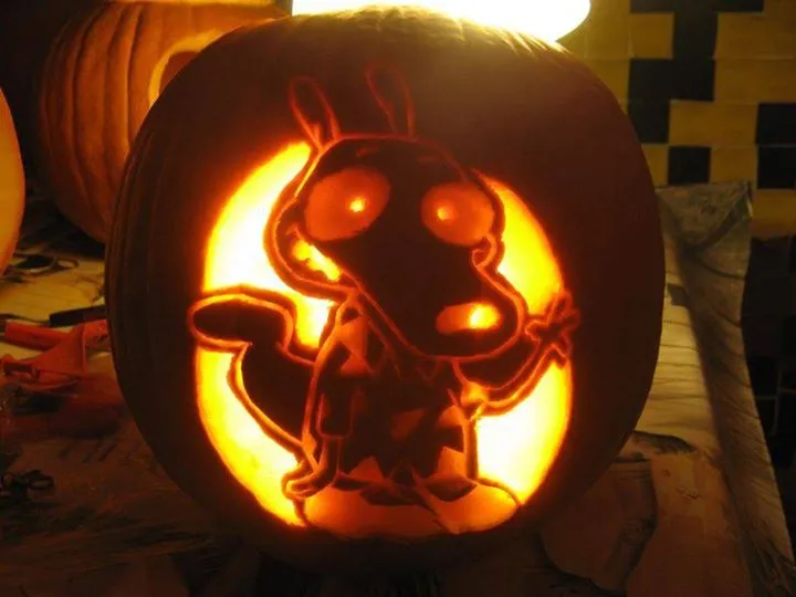 Rocko Pumpkin Carving