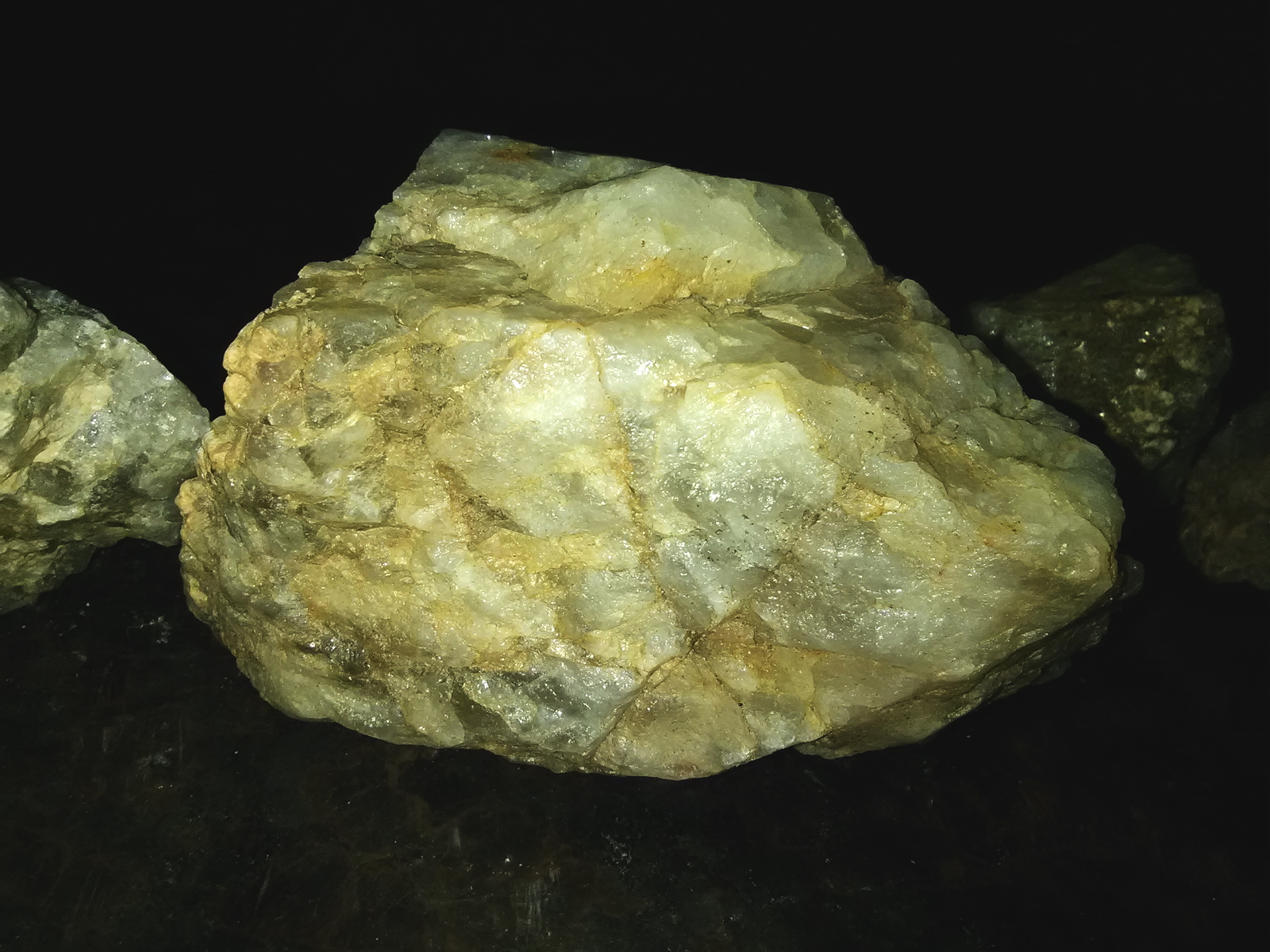 Rose Granite Pieces From Colorado Mountains 09