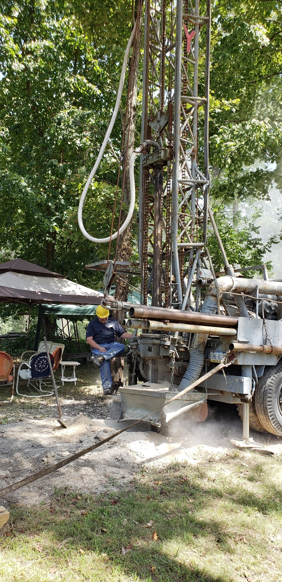 Rotary Well Drilling Rig