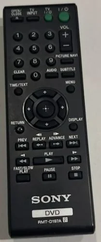 Sony RMT-D197A