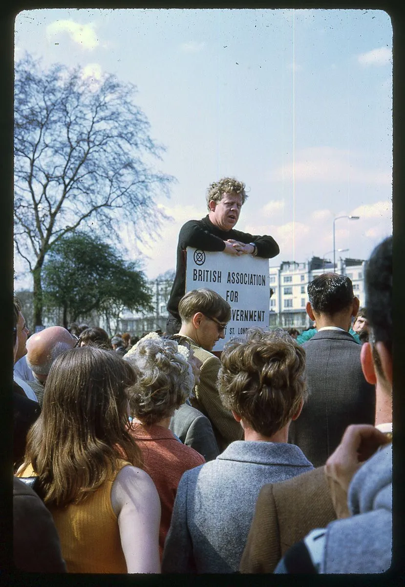 Speakers Corner, London, 1969