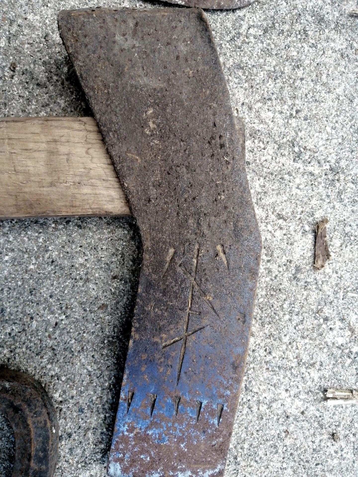 Splitting maul before some TLC