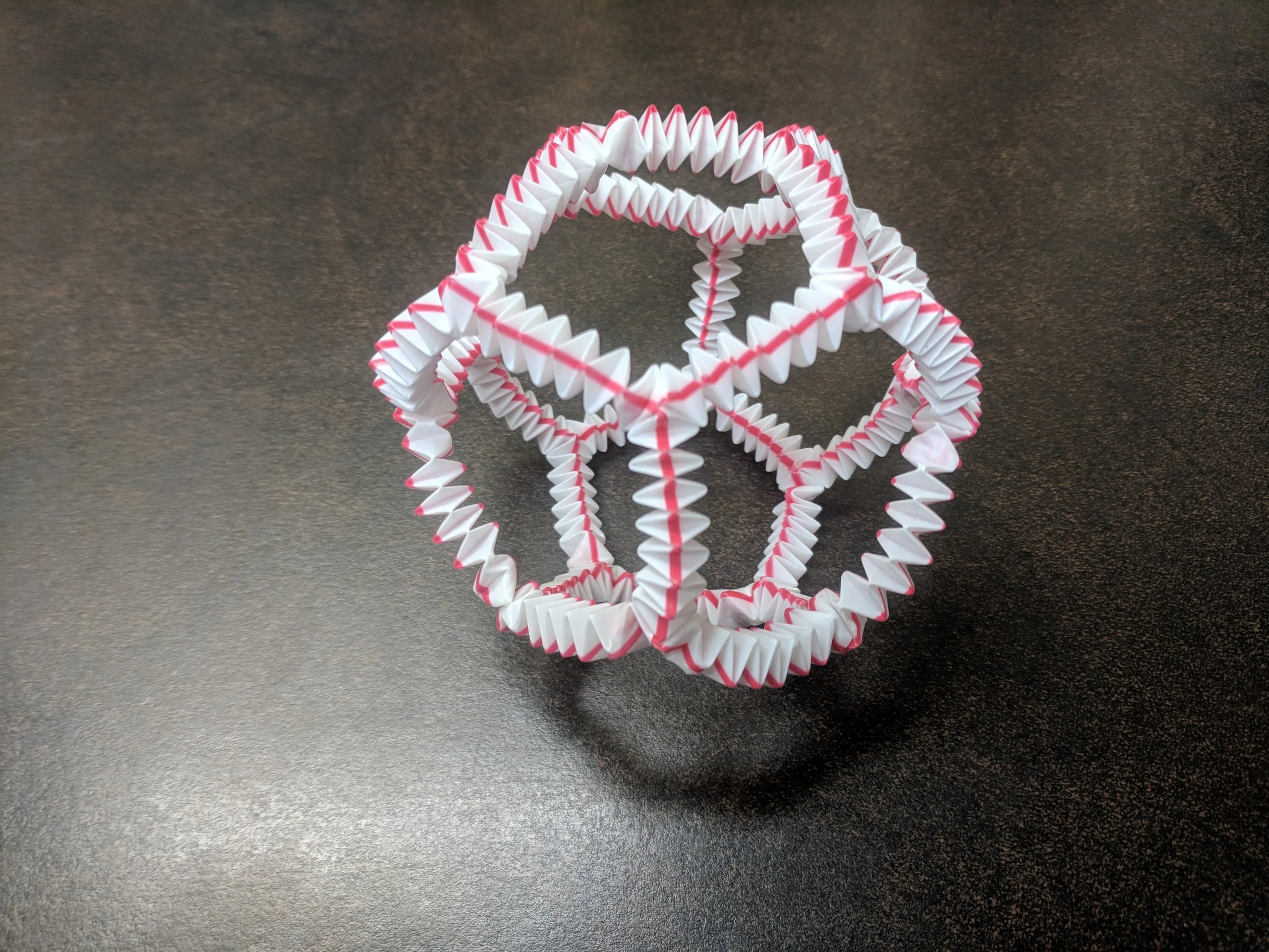 Straw Dodecahedron 1