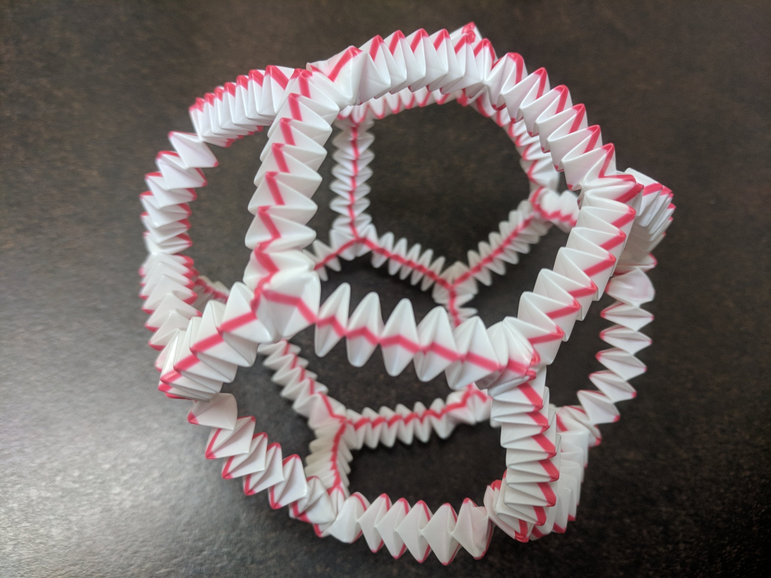 Straw Dodecahedron 2