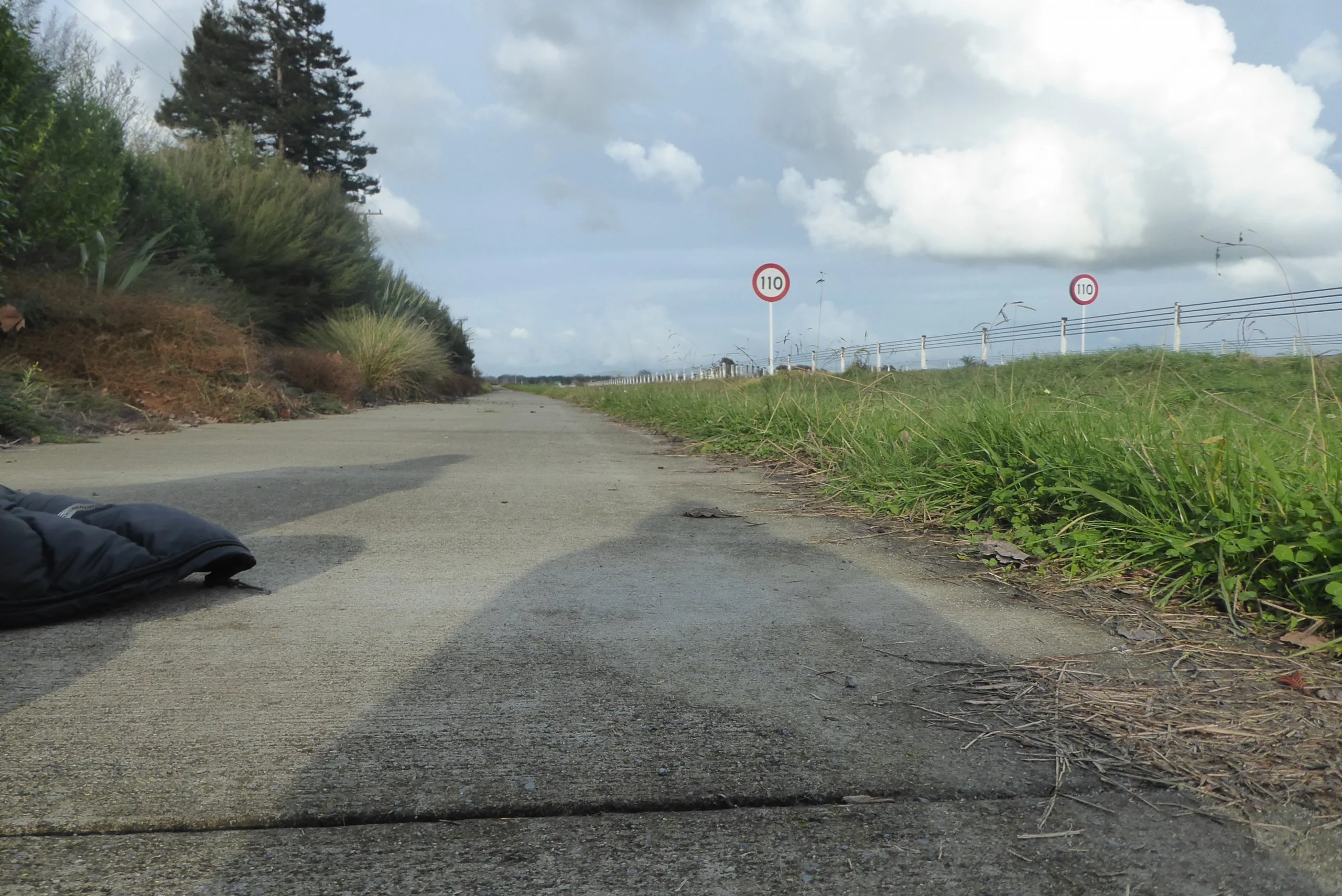 Takin a Break Next To The Highway---40km Adventure