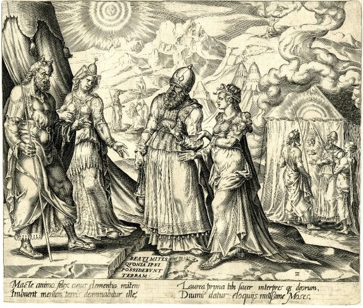 The. Eight Beatitudes from 1566