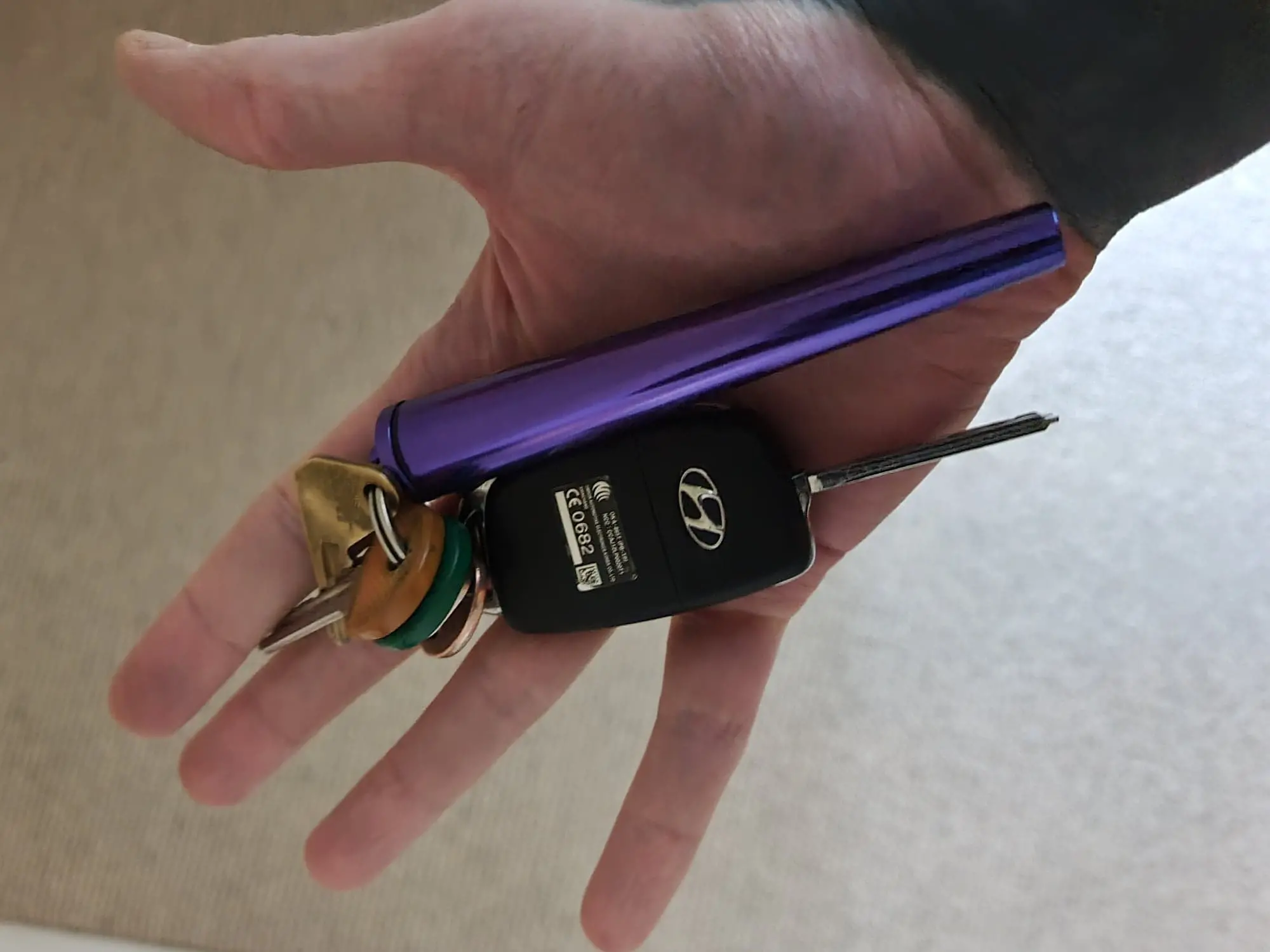 They said this was also a keyring