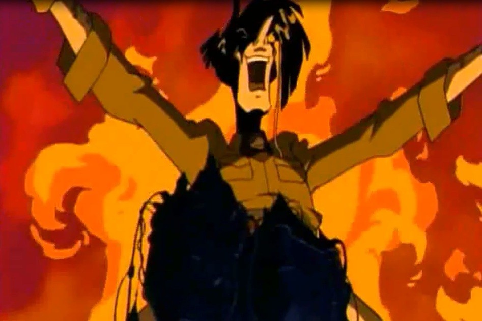 Von Richter's flames of hatred
(screenshot from episode 10: Full Moon Fascination)