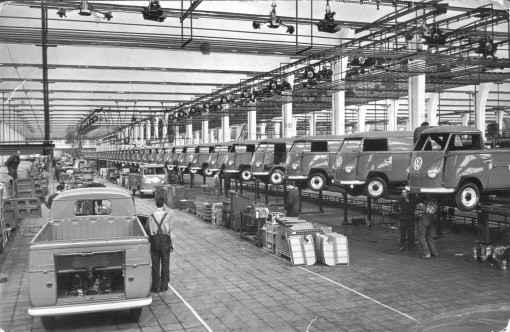 VW Bus factory