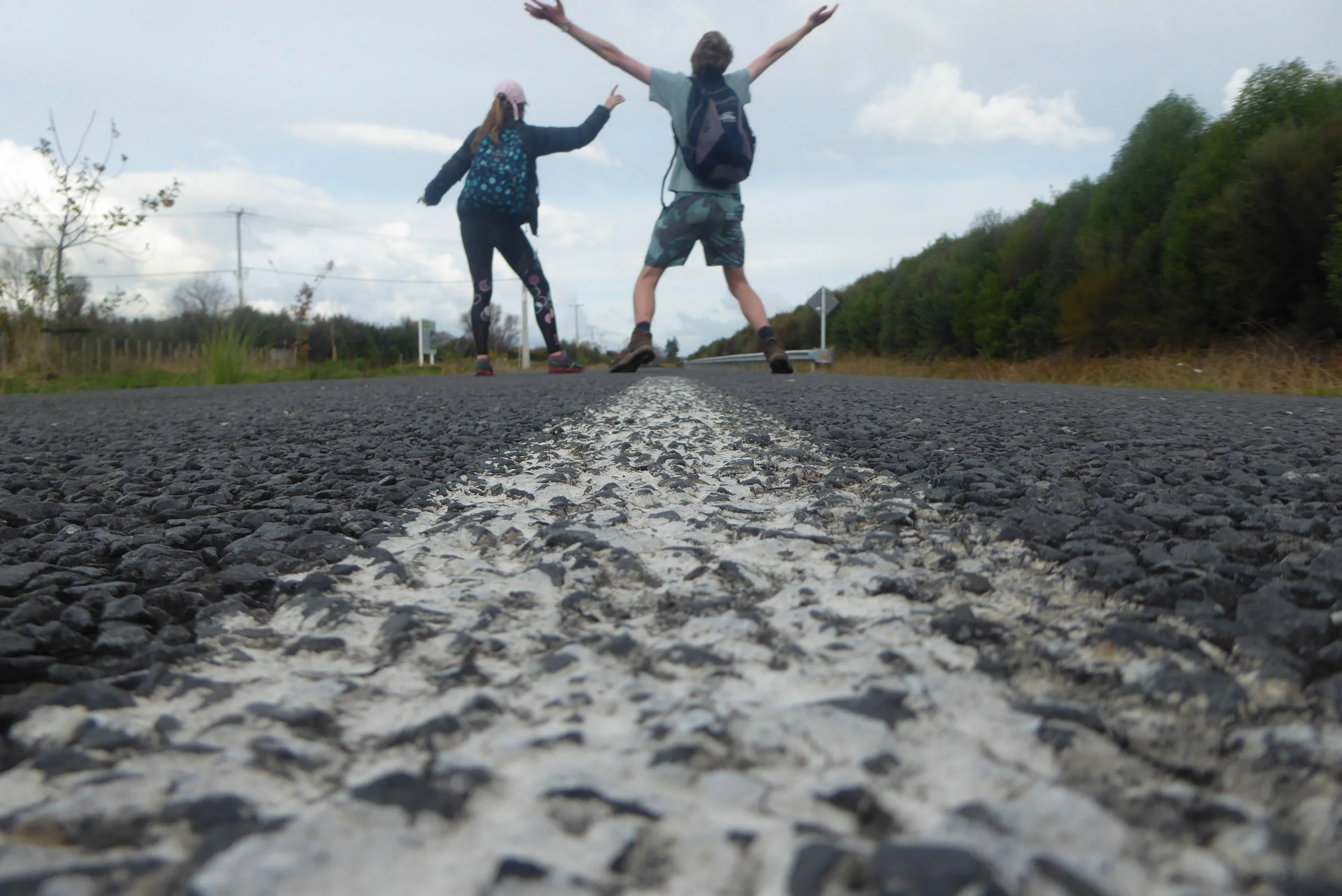 Walking On The Road---40km Adventure