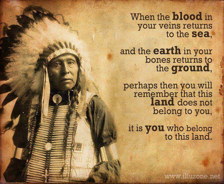 We belong to the land