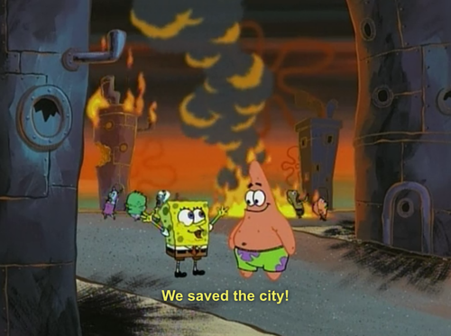 We Saved The City
