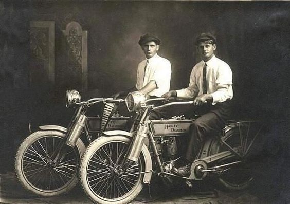 Wm. Harley & Arthur Davidson 1914