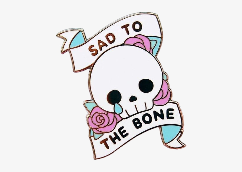 Tumblr Snapchat Aesthetic Filter Love Cute Skull Trend - Aesthetic Png For  Snapchat Transparent PNG - 444x503 - Free Download on NicePNG