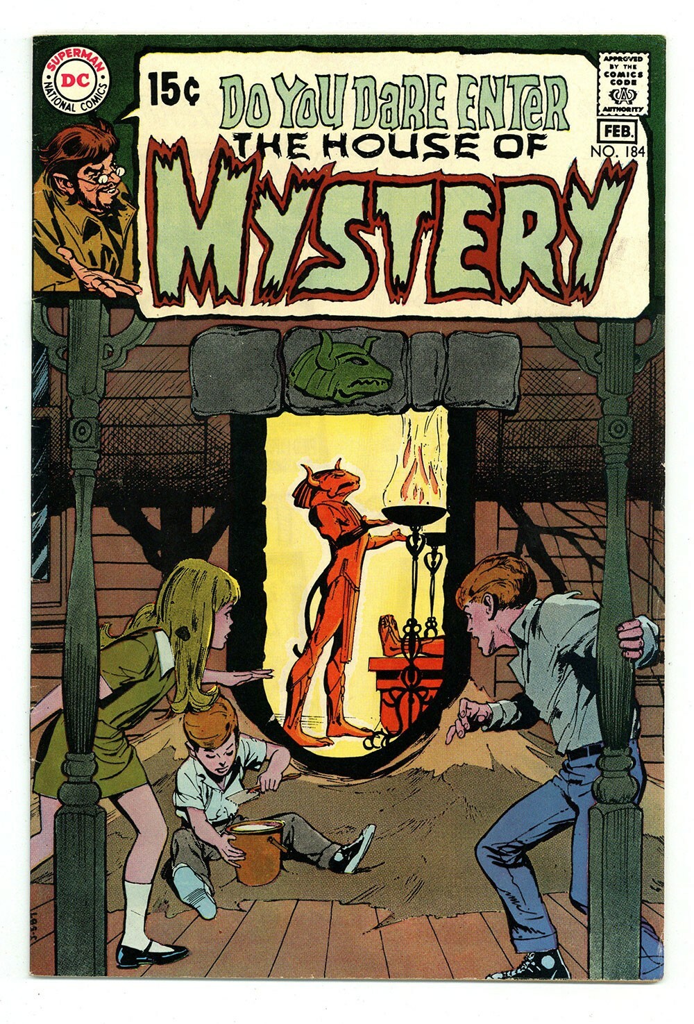 HOUSE OF MYSTERY #184 6.5 NEAL ADAMS AND ALEX TOTH ART OW/W PAGES 1970 |  eBay