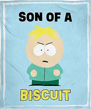 INTIMO South Park Show Stan Kyle Cartman Kenny McCormick Son of A Biscuit  Throw Blanket : Home & Kitchen - Amazon.com