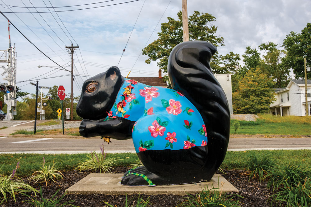 What's With Glendale's Giant Squirrel Statues? - Cincinnati Magazine
