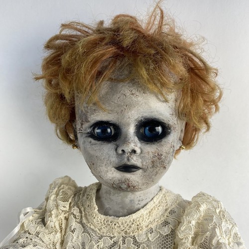 Vintage Creepy Doll Maeve The Zombie Ghost Bride Girl Horror Decor Haunted  Prop | eBay
