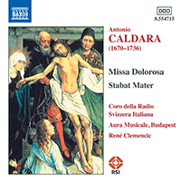 Recordings by Antonio Caldara | Now available to stream and purchase at  Naxos