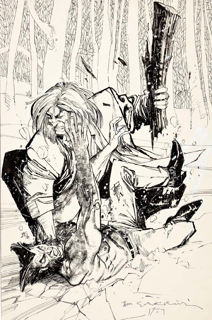 Bill Sienkiewicz - Illustration History
