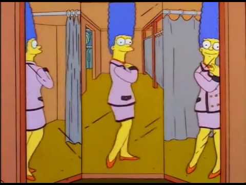 The Simpsons - Marge Buys a Chanel Suit - YouTube