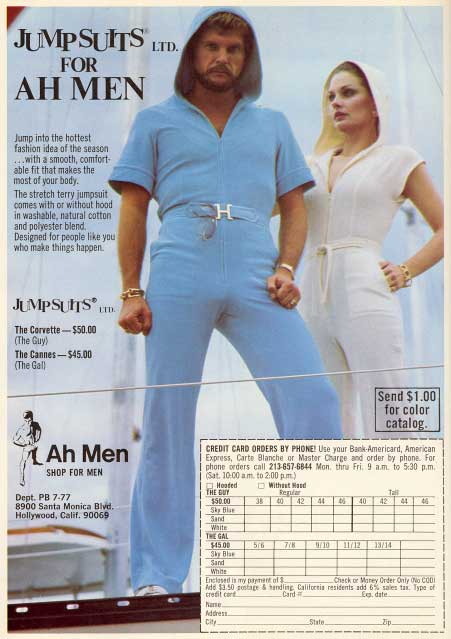 1970's Fashion for Men: The 50 Funniest and most Insane Ads