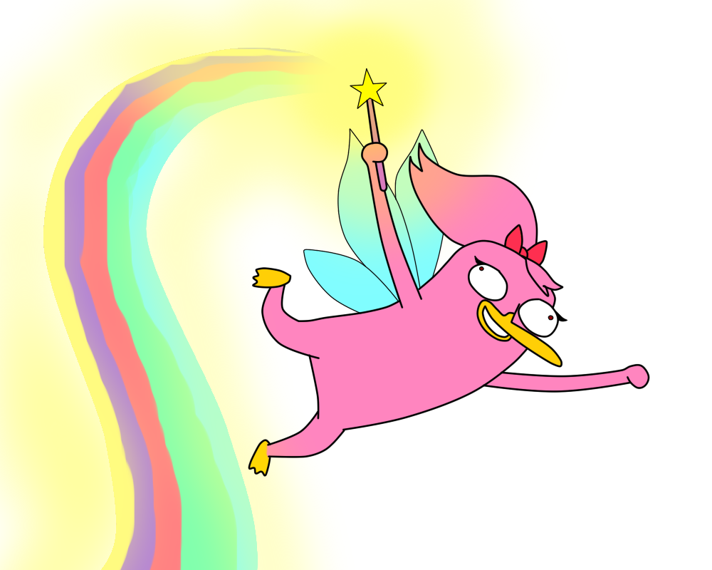 rainbow_platypus__magic_by_ritushk-d5kgjye.png