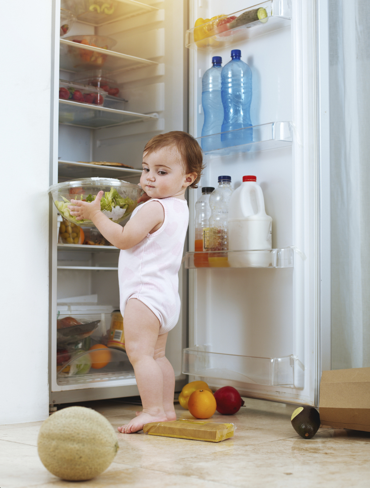 How to Baby-Proof Your Refrigerator -