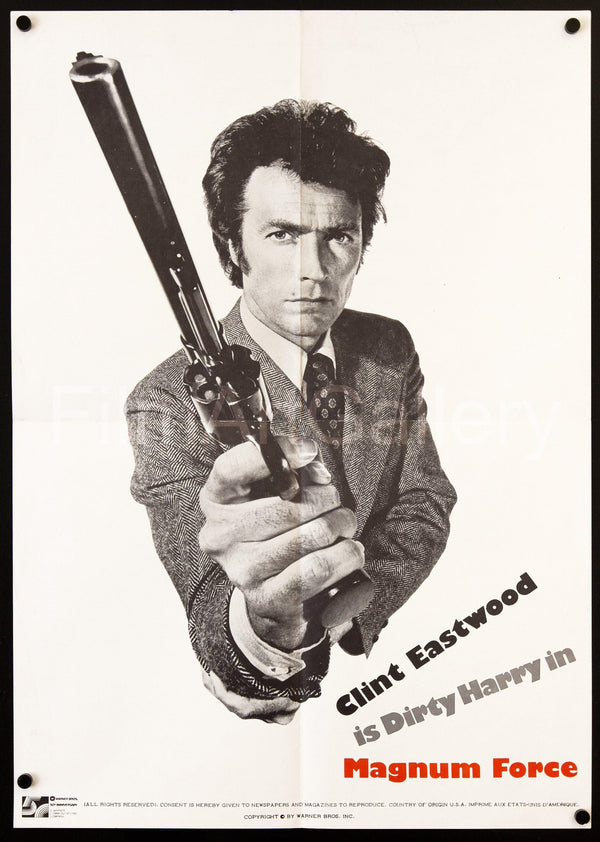 Magnum Force Vintage Movie Poster