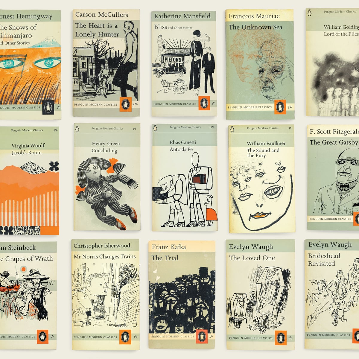 How Penguin's Modern Classics dared us to judge a book by its cover |  Penguin | The Guardian