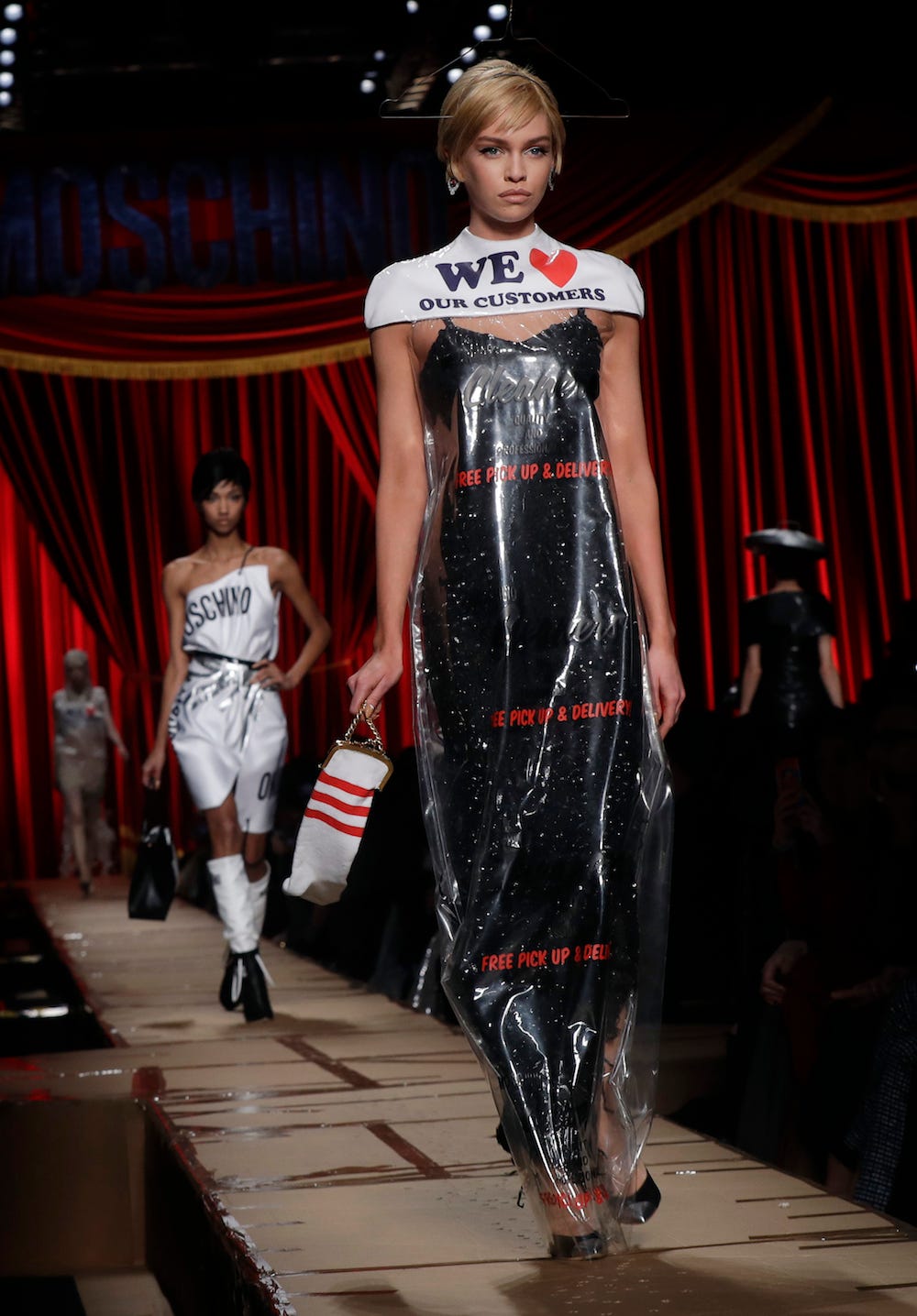 Moschino Is Selling a $900 'Dry Cleaning Bag' Dress