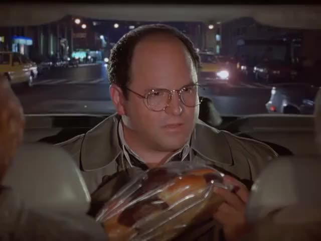 I never noticed, but is this Seinfeld-lore? The Marble Rye famously came  from Schnitzer's, and in the flashback in Library Cop, George reflects on  the Schnitzer twins harassing him. : r/seinfeld