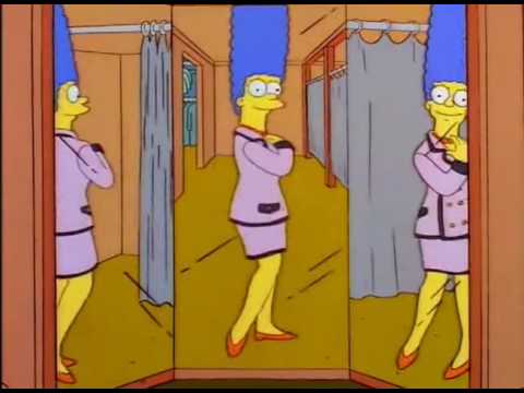 The Simpsons - Marge Buys a Chanel Suit - YouTube