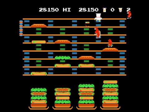 NES Longplay [312] BurgerTime - YouTube