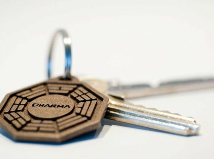 Lost, Dharma Initiative keychain decoration (SUVNM8LW7) by sydblack