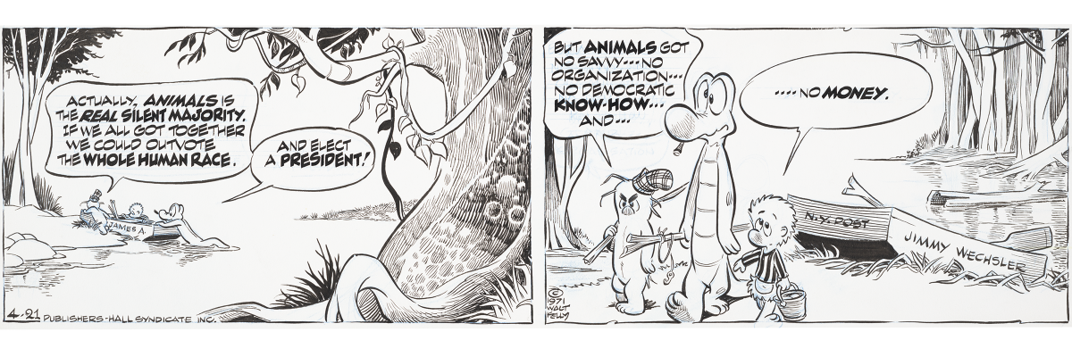 Into the Swamp: The Social and Political Satire of Walt Kelly's Pogo | Ohio  State University Libraries