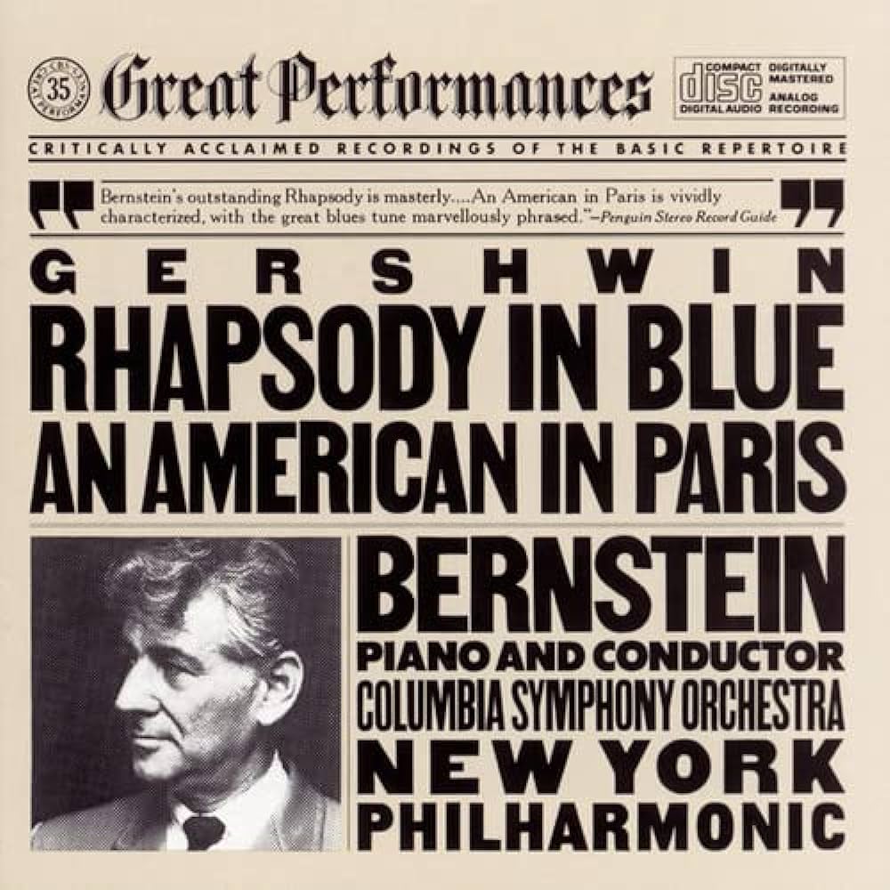 Leonard Bernstein - Gershwin: Rhapsody in Blue & An American in Paris -  Amazon.com Music