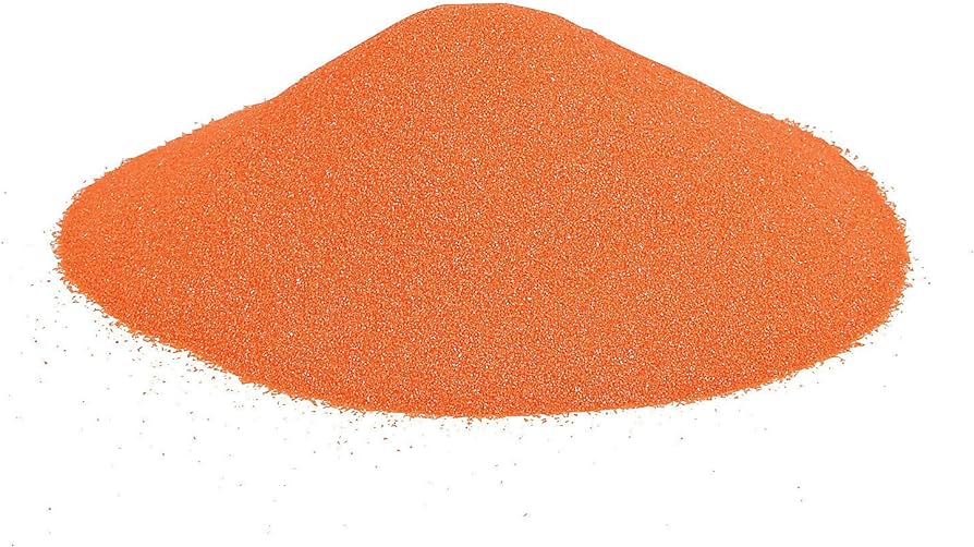 Amazon.com: Orange Bulk Sand (5Lb) - Crafts for Kids and Fun Home  Activities : Toys & Games