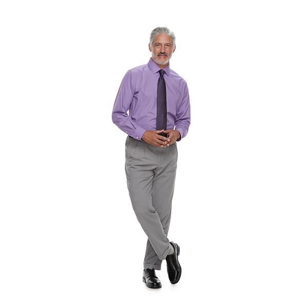 Men's Purple Dress Shirts: Add a Pop of Color to Your Formal Look | Kohl's
