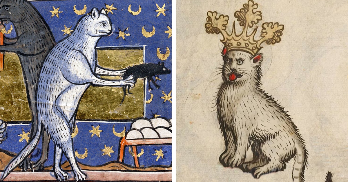 How Cats Were Portrayed in Medieval Art