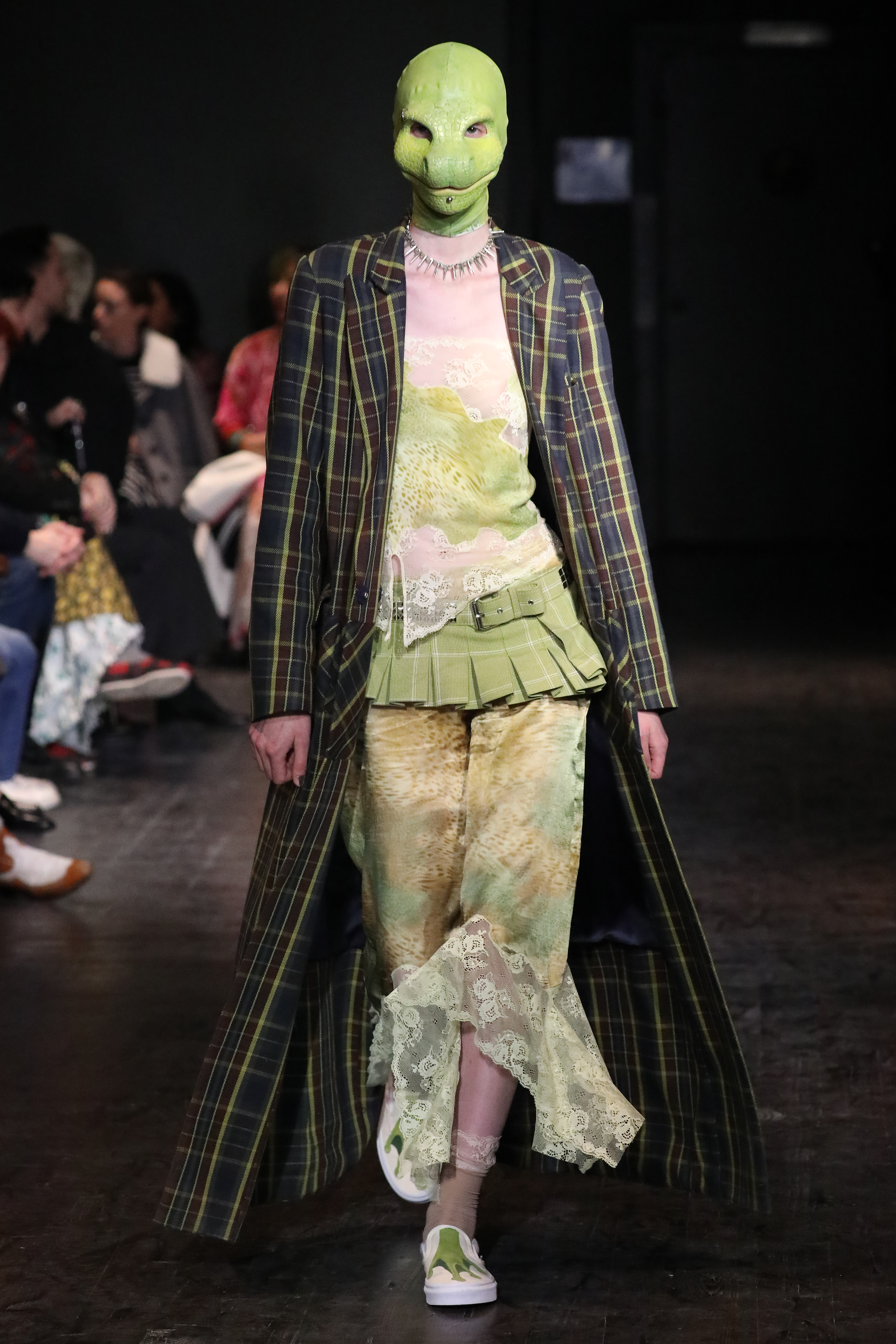 Weird' animalistic Collina Strada fashion show ripped