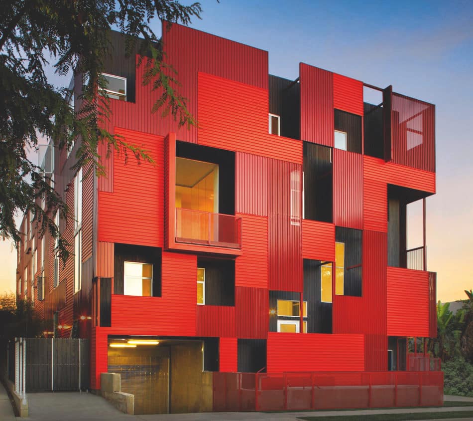 7 Architectural Masterpieces in Red - The Study