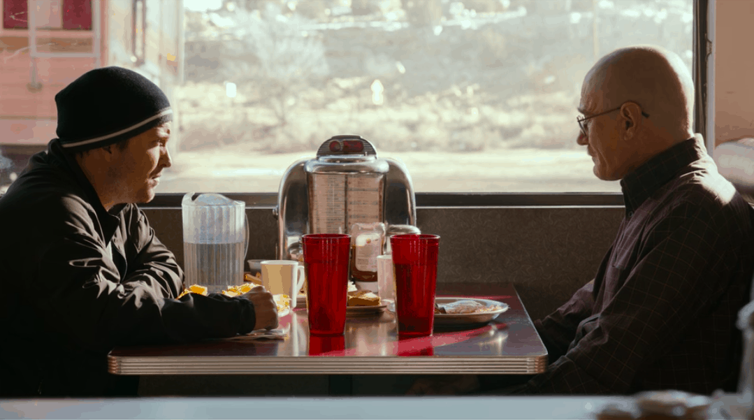 El Camino: A Breaking Bad Movie Jesse and Walt Diner Scene | Tell-Tale TV