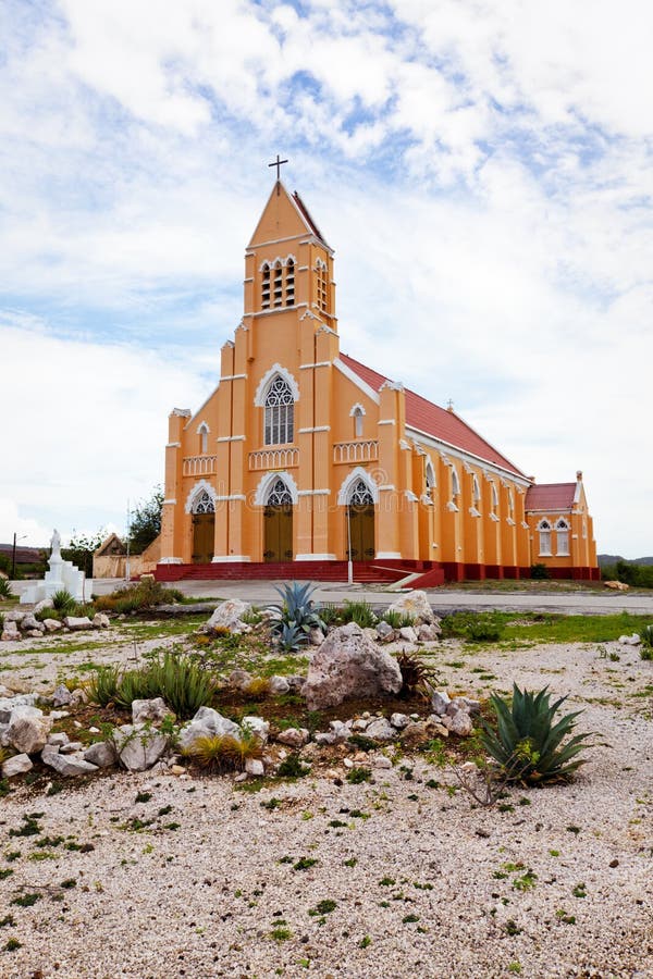 St. Willibrordus Church in Curacao, Netherlands an Stock Photo - Image of  dutch, roman: 27274014