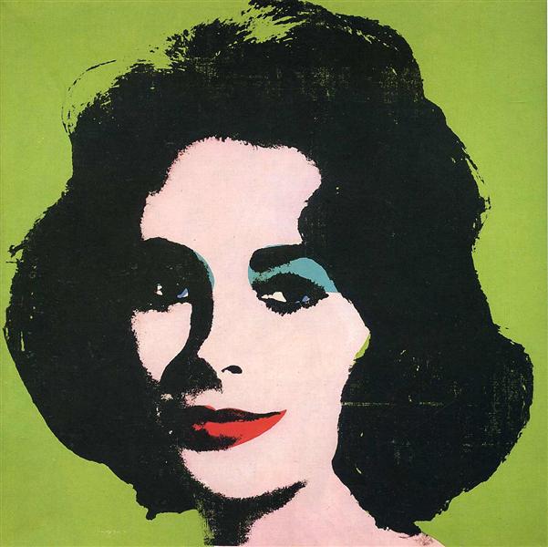 Liz Taylor, 1964 - Andy Warhol - WikiArt.org