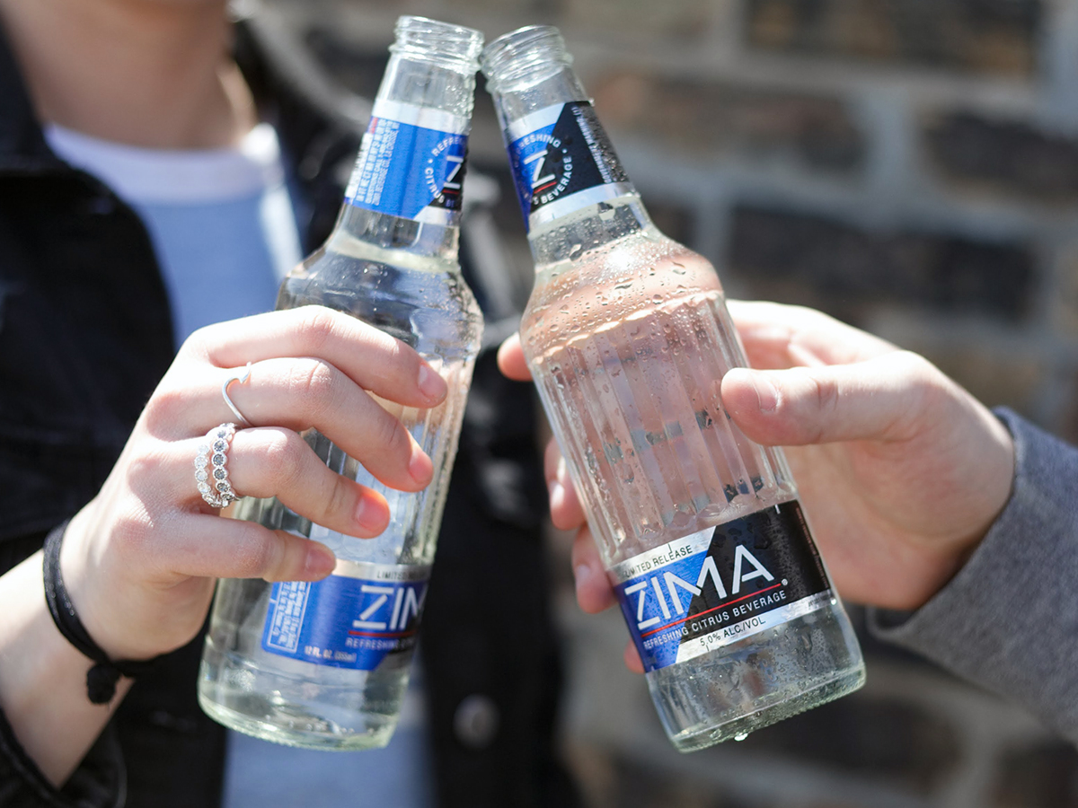 Zima is back | Molson Coors Beer & Beyond